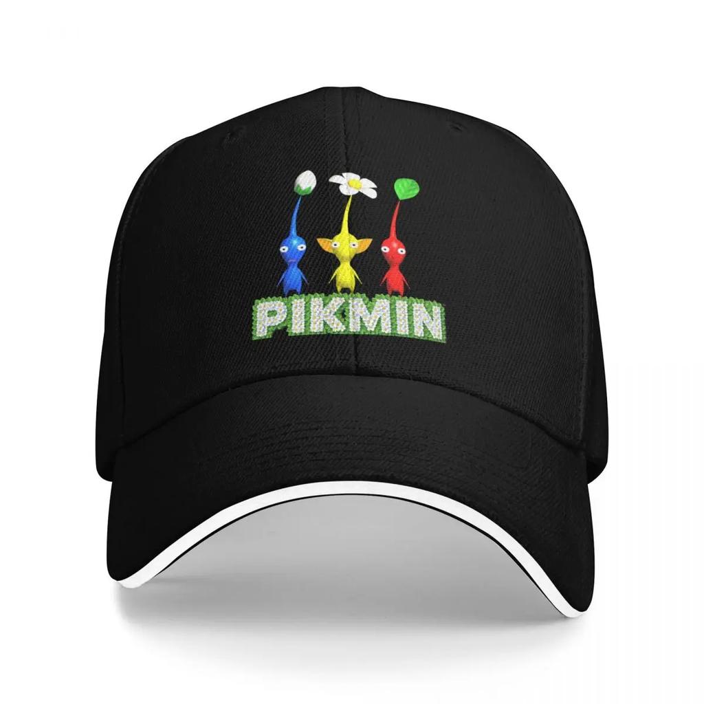 Baseball Caps Pikmin 4 Game Cute Characters Graphic Unisex Sport Summer Hats