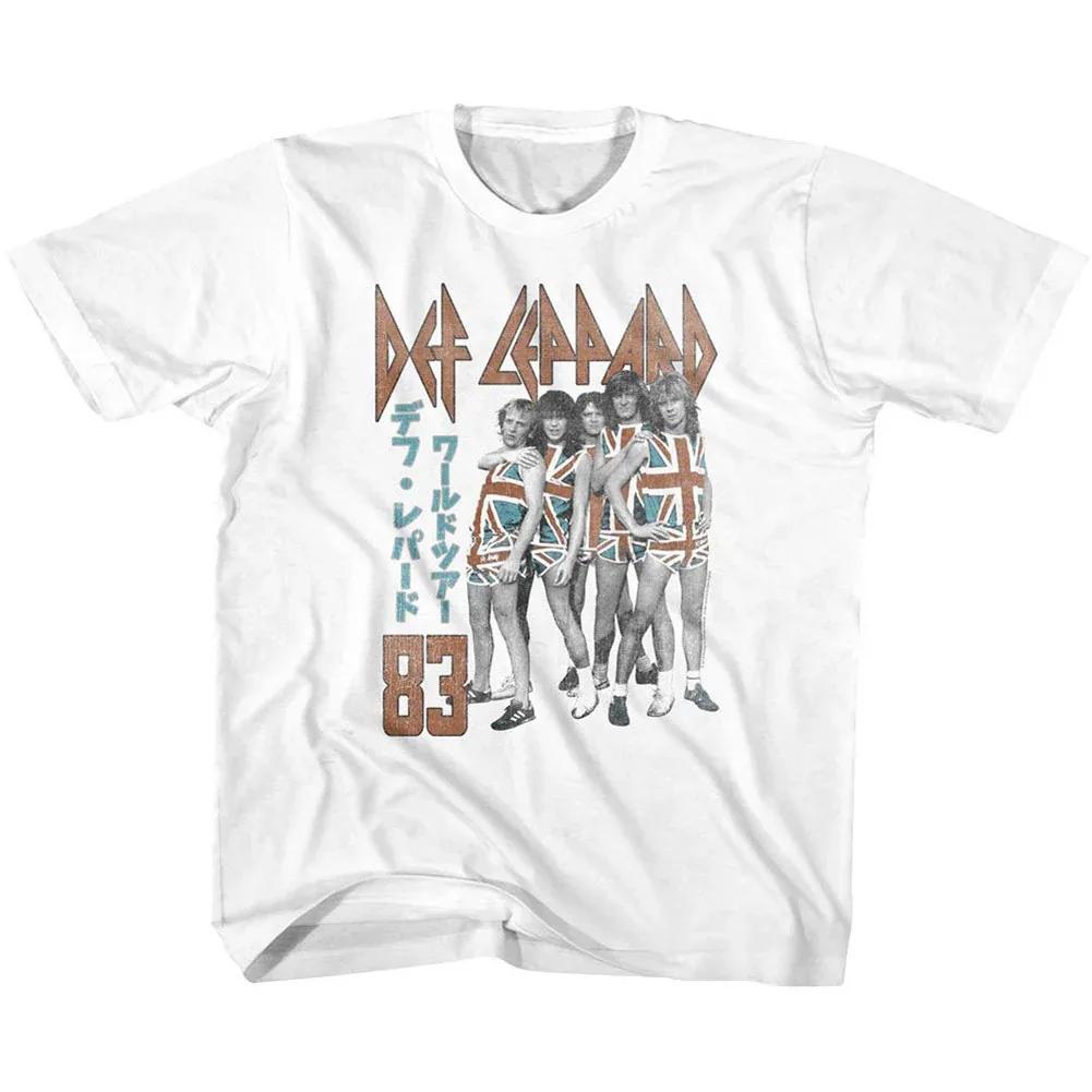 

2026 Summer Def Leppard Deflep83 T-shirt High-end Luxury Is for Both Men and Women 2026 Summer New Sale Hot XXXL чорний