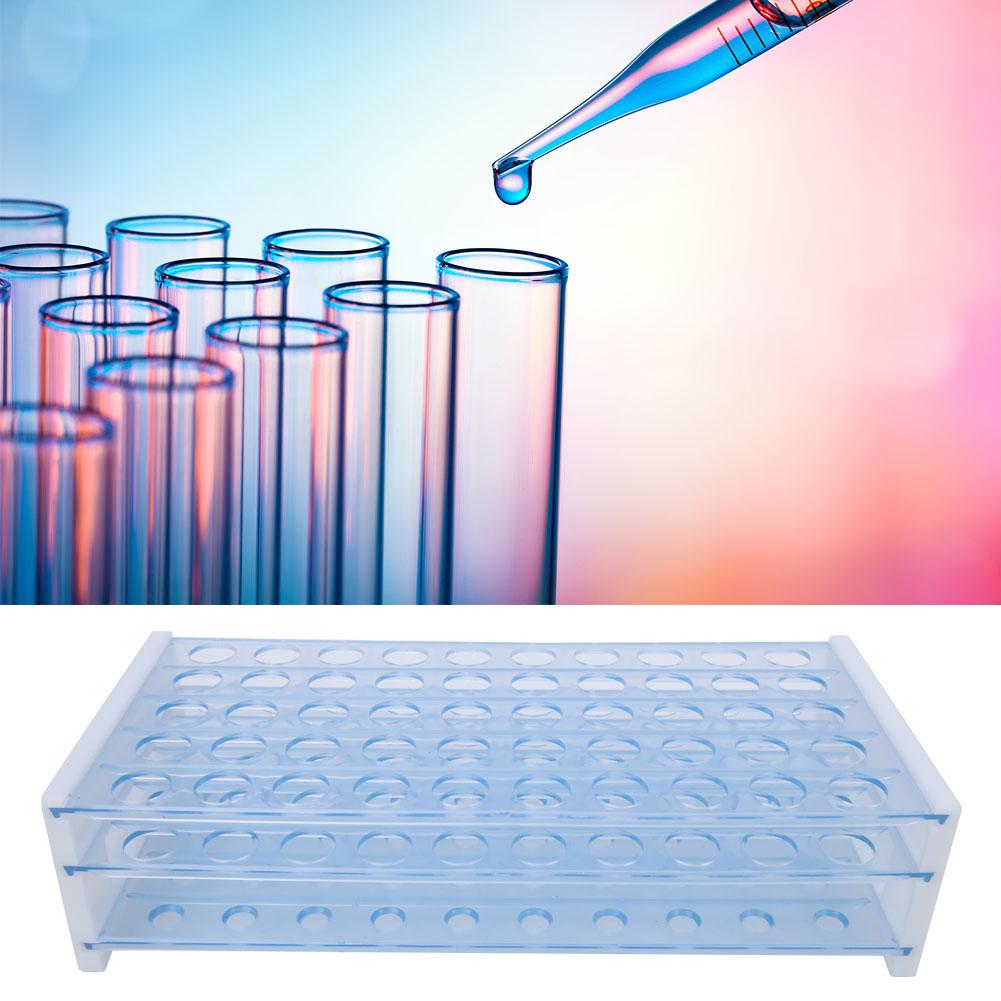 3 Layer Tube Holder 50 Holes Detachable Test Tube Rack Laboratory Equipment Accessories