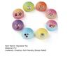 Steamed Bun Slow-Rising Squeeze Toy Soft PU Fidget for Stress Relief Cute Food-Themed Decompression Gadget for Kids Adults