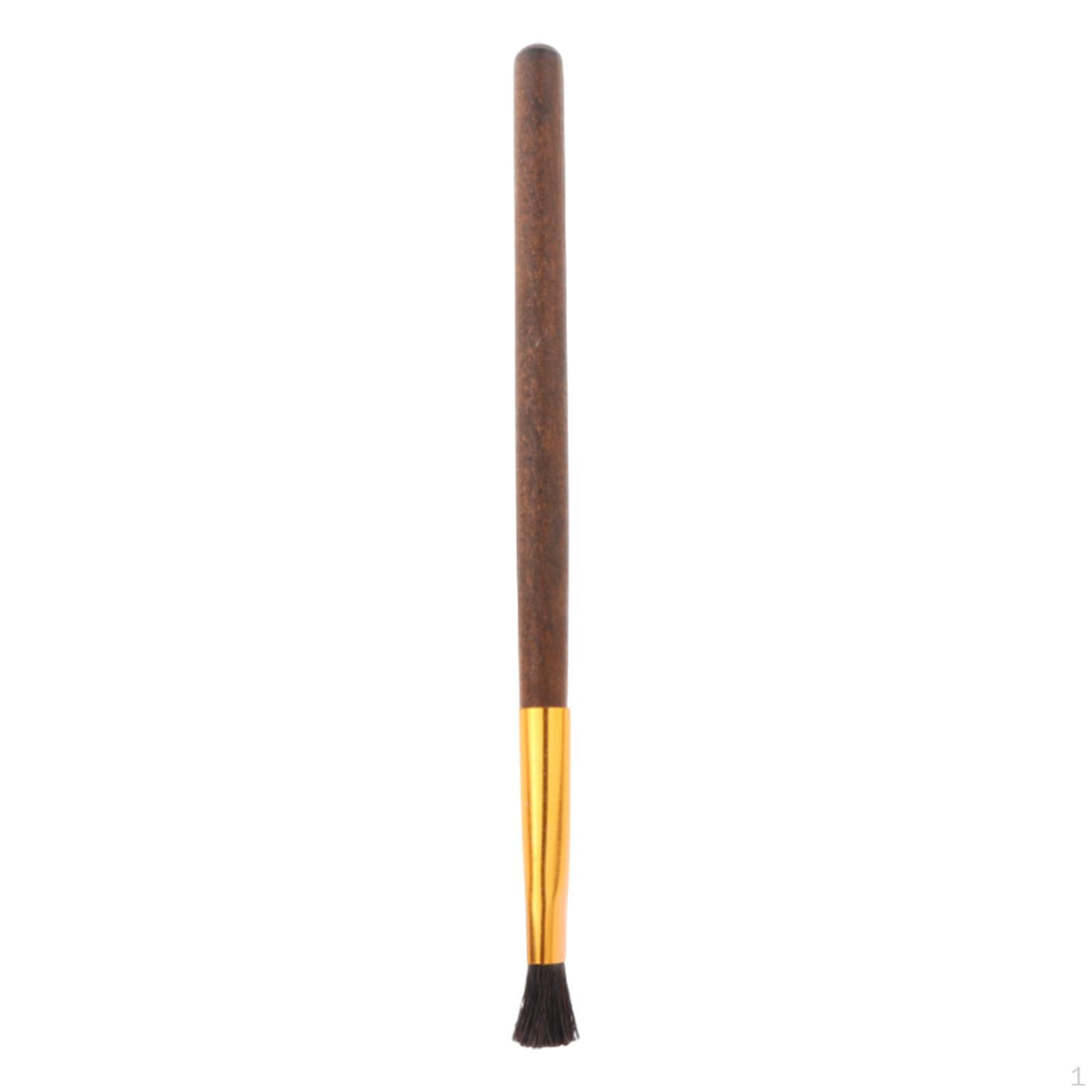 

Sweep Dust Brush Cleaning Tool Portable Horsehair Multifunctional Cleaner for Repairing Coffee