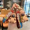 Niedlicher Capybara-kun Schlüsselanhänger: Cartoon Schlüsselanhänger Anhänger für Auto oder Tasche, Perfektes kleines Geschenk.