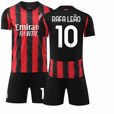 2025-26 AC Milan Home Jersey #10 Leão #14 Modrić Football Jerseys