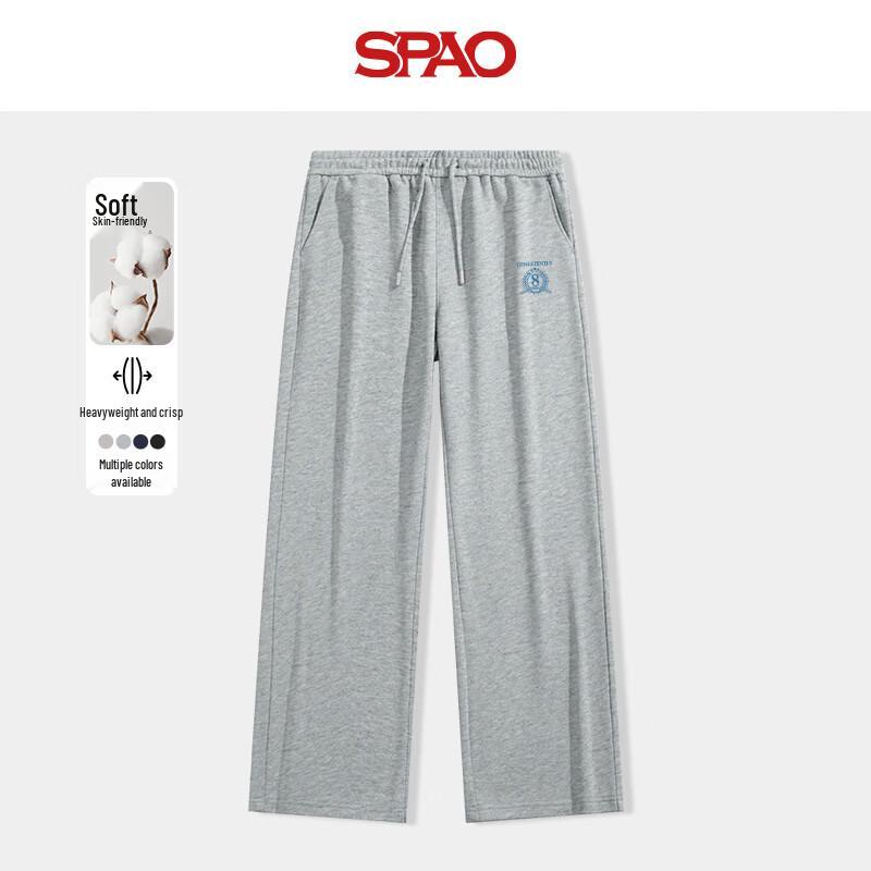 

SPAO Women s 2025 Autumn Casual Straight Wide-Leg Pants XL