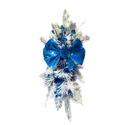 Christmas Wreath Cordless Pre Installed Christmas Wreath With Light, Tear Wreath Staircase Wreath, Door Wreath