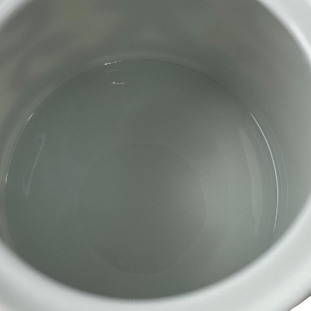 Used HERMESTableware white/Red Pottery Unisex