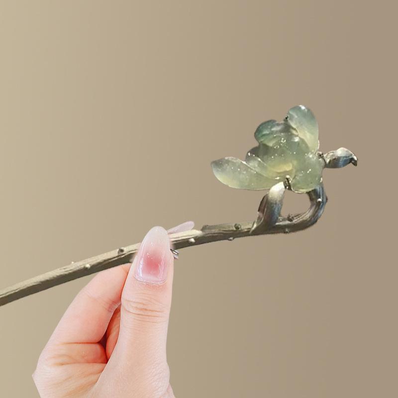 

Китайская заколка-кисть «Четыре сезона»: Ханьфу в древнем стиле с пресным жемчугом и классическим ципао из Цзяннаня, аксессуар для волос