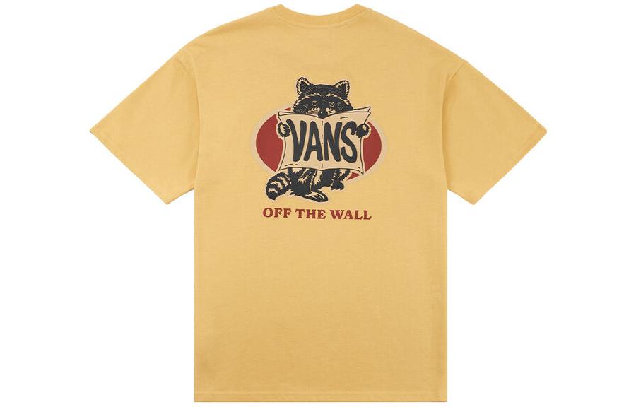 Vans T-shirt a manica scesa unisex gialla VN000933OC21