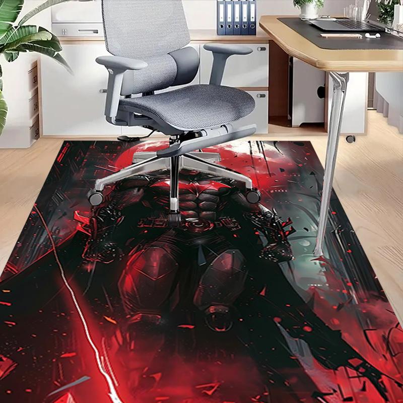 1pc Batman Nightwing Carpet, for Home & Office Decor, Desk Chair Carpet, Festive Gift,Conference Room CarpetL1273