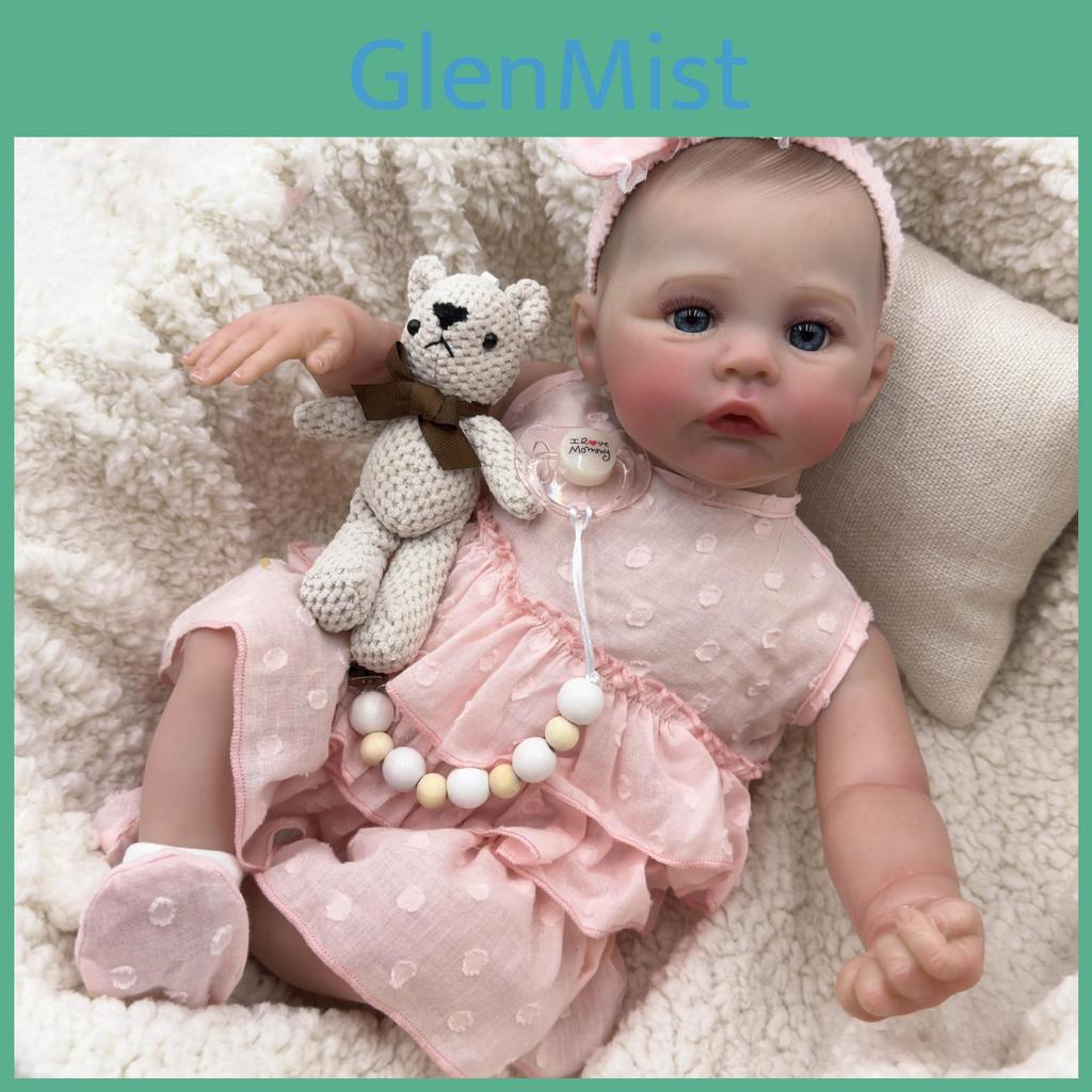 Silikon-Mädchenpuppe 49cm Mit Realistischer 3D-Wiesenhaut Für Sammler Und Als Geschenk
