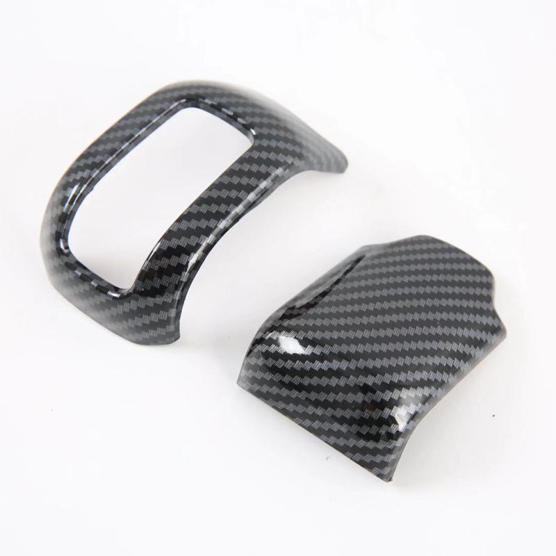 For GWM TANK 400 Hi4-T 2024 Car Styling Accessories ABS Carbon Fiber Shift Knob Cover Car Gear Lever Hand Shank Head Trims