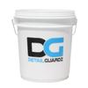 Detail Guardz Original Bucket Large Capacity 18L Clear White with Visible Water Level and Graduations Car Wash Bucket Trash Can Ideal for Storage 2.0