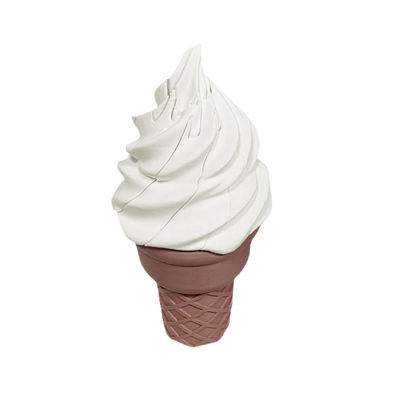 Ice Cream Desk Decors Toy, Stretchable 3D Printed Stress Relief Sensory Fidgeting Figurine for Students, Work Desks, and Shelf Display
