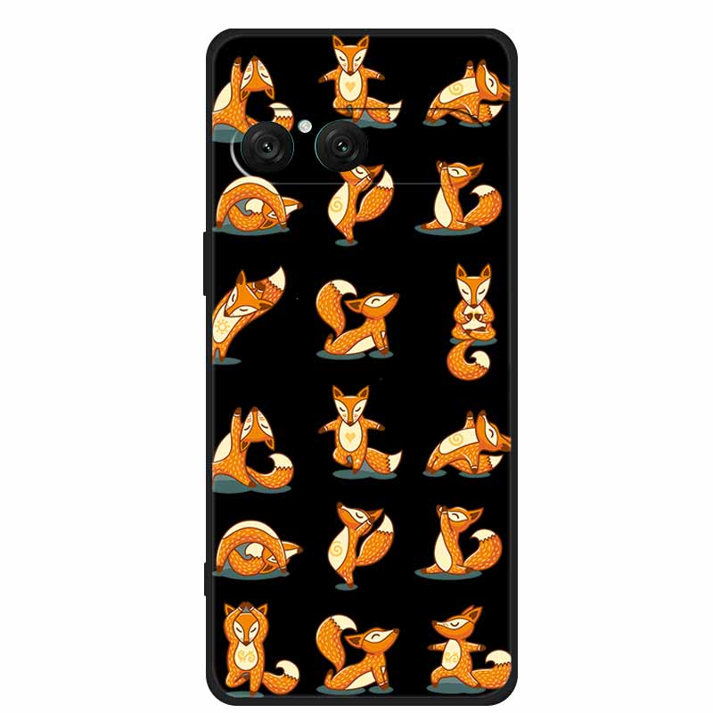 For Sony Xperia 10 VII Phone Case Cartoon Cat Soft Back Cover Black Silicone Case For Sony Xperia 10 VII 2025 Case Coque Funda