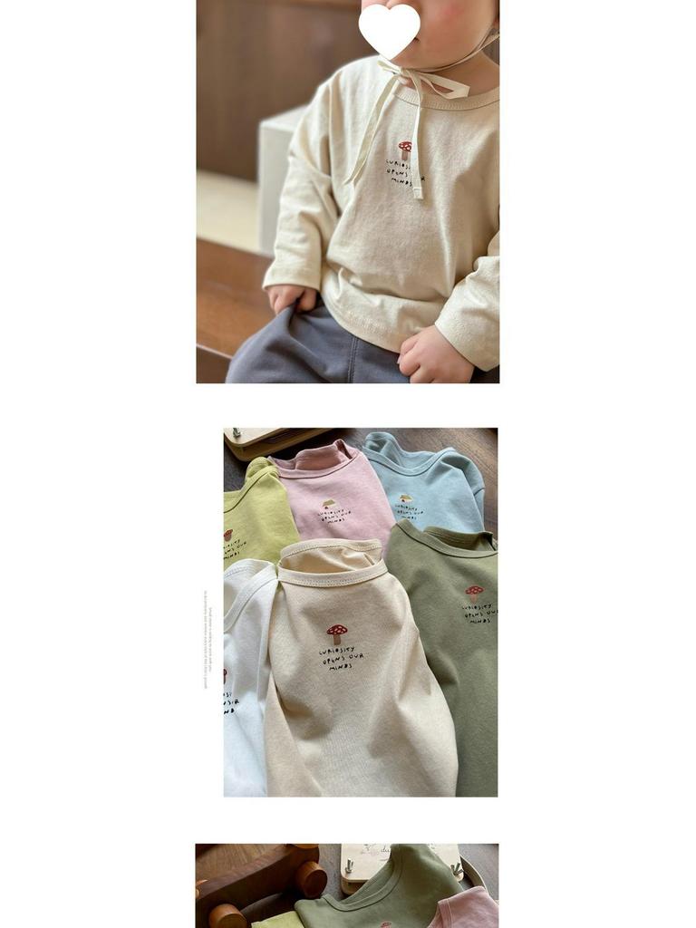 Baby Three-Piece Long Sleeve Crew Neck Tee Set – Spring Collection