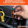 HORUSDY 8-Piece Professional Hook And Pick Set For Automotive Precision Work, Oil Seal Puller, O-Ring & Gasket Removal Tools With Ergonomic Handles