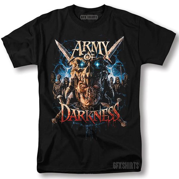 Army of Darkness Shirt Movie Classic Retro Vintage Graphic Design T-Shirt