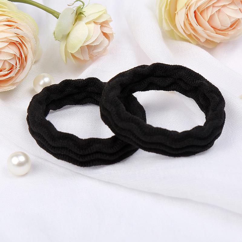 20 Pièces/Lot Couleur Unie Élastiques à Cheveux de Haute Qualité Sans Couture Simples Fille Femmes Bandeaux Accessoires Cheveux Chouchous