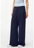 Women's Wide-Leg High Waist Summer Yoga Pants - Lightweight, Loose Fit, Straight, Long Sports Pants for Fitness & Casual Wear.