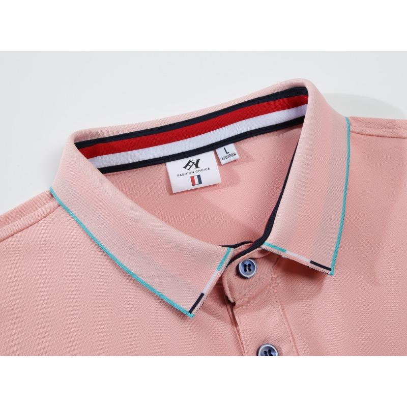 2024 Brand Men's Original Polo Shirt Men's Cotton Polo Shirt Short Sleeved Oversized Polo Men's New Summer Clothing