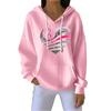 Women's Fashion CasualAngel Printed Pullover Sports Long Sleeve Sweatshirt