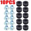 M10 Motorcycles Rubber Cushion Washers Shock Bushing Pressure Buffer Washer Bolt Assortment Kits Motorcycle Grommets Accessories