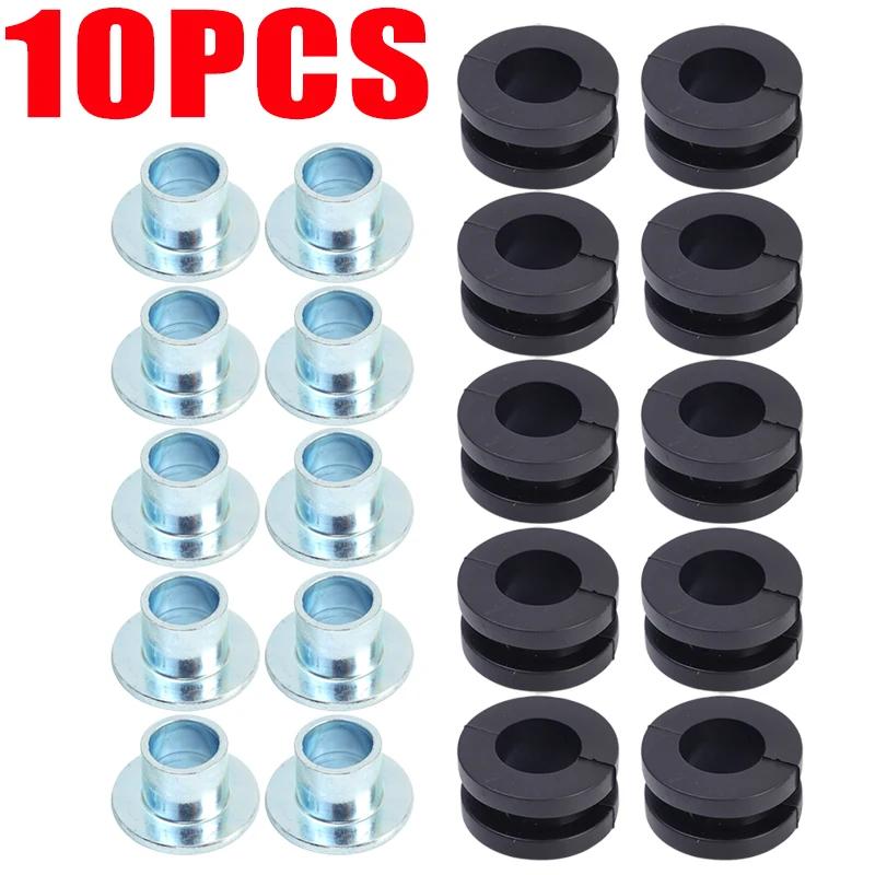 M10 Motorcycles Rubber Cushion Washers Shock Bushing Pressure Buffer Washer Bolt Assortment Kits Motorcycle Grommets Accessories