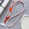 Süßes verstellbares Lanyard Crossbody Schultergurte Schlüsselanhänger Schlüsselring Geflochtenes Seil Mit Ersatz-Patch Zubehör