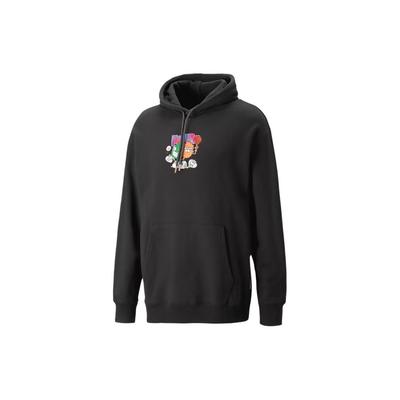 Puma Benjamin Kapuutsikleit Cartoon Paelaga Pullover Dressipluus Meeste kapuutsikleit Must 539822-01