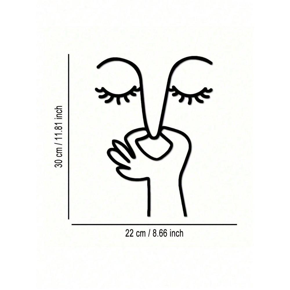 

Funny Toilet Line Art Metal Wall Sign, Minimalist Bathroom Decor, Aesthetic Wall Art, Viral TikTok Famous Gift різнокольоровий