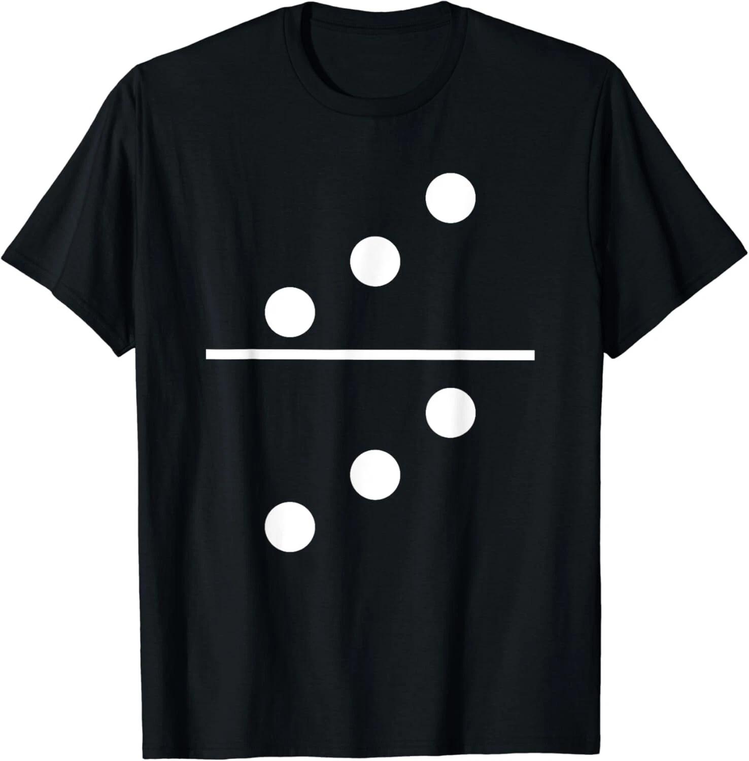 

Domino 3 and 3 Matching T-Shirt Halloween Group Costumes 3-3 Gift Unisex T-Shirt S