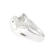 Silver Ring 'Goddess' White