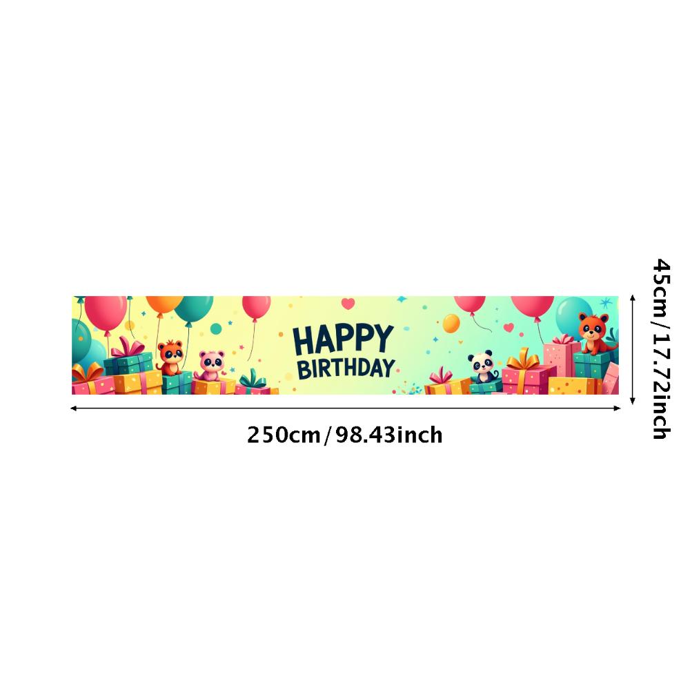 Background Banner Backdrop Party Backdrop Birthday Banner Animal Event Supplies For Celebration Birthday Party
