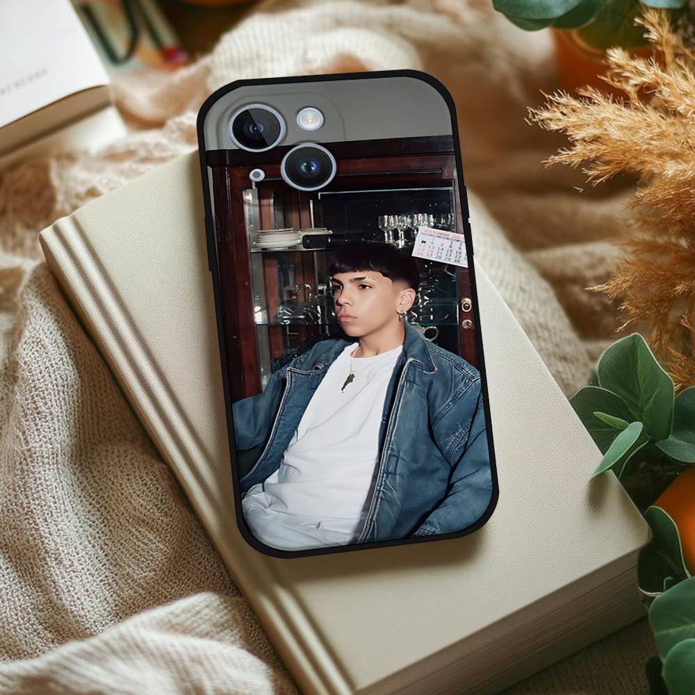Singer M-Milo J Phone Phone Case For IPhone 1716 15 14 13 Pro Max 11 12 Mini X Xs XR Black Silicone Cover