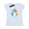 DC Comics Womens/Ladies Aquaman Tropical Logo Cotton T-Shirt