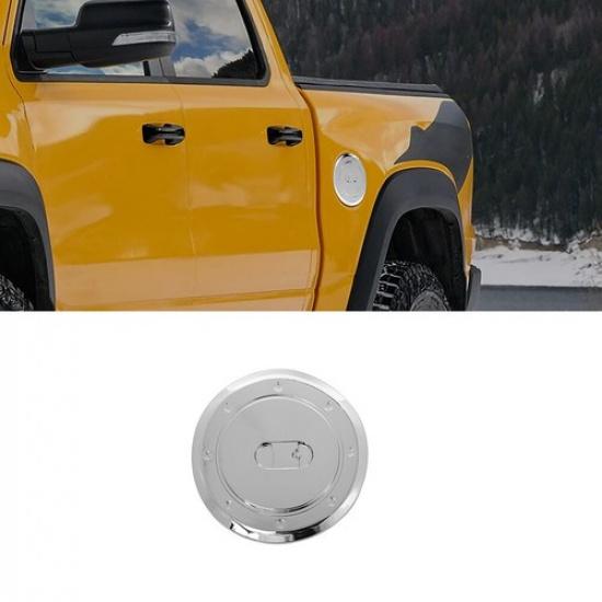 Chrome Fuel Tank Cap Cover for RAM 1500 TRX -2024 Gas Cap Trim Accessories
