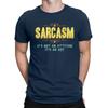 SARCASM Its Not ATTITUDE Its An Art Mens Funny Sarcastic T-Shirt Mens Womens Tees Top Slogan