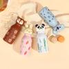 Cute Kids Bottle Silicone Animal Lid Double Wall Insulated Vacuum Stainless Steel Water Bottler Flask