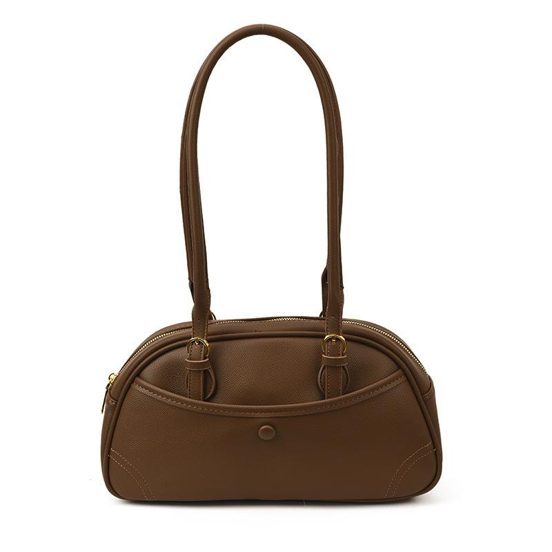 Fashion large-capacity bag women's 2025 new commuter versatile shoulder underarm bag portable pillow bag Boston bag