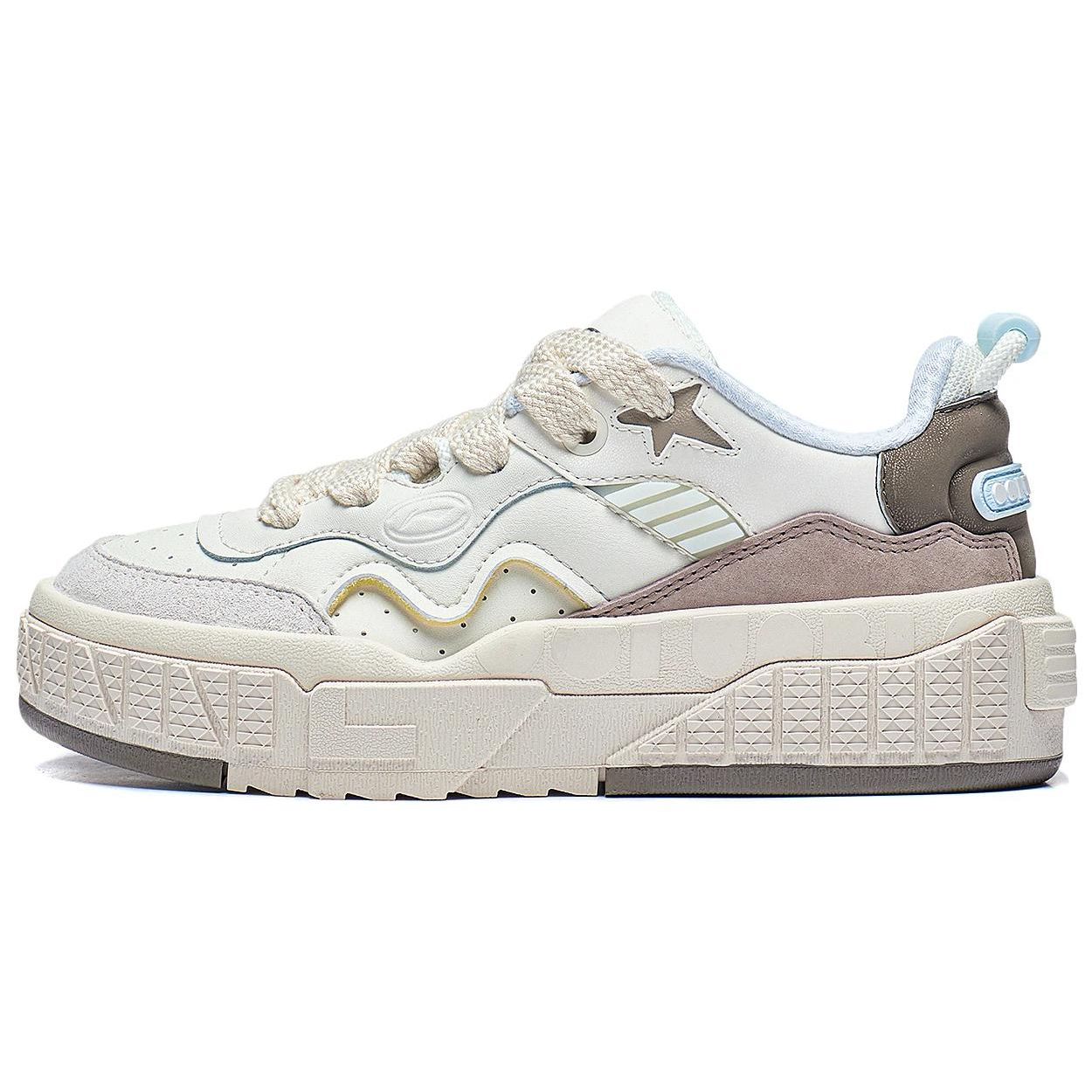 Li-Ning 001 Unblock White Grey Women Casual Sneakers AGCT218-3 39