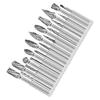 20 st Roterande filfräs Slipstift Karbidverktygsset Kit för Fasning Gravyr