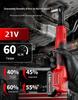 21V Electric Right Angle Ratchet Wrench with Lithium Battery for Auto Repair and Installation