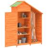 Vidaxl Garden Tool Shed, Brown, 120X53.5X170 Cm, Pine