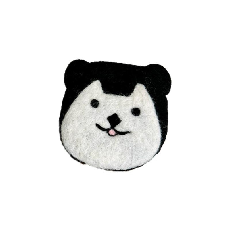 1 ks Vlněná plsť Měkké Stolní dekorace Ručně vyráběné Kreslené zvířátko Opakovaně použitelná Podložka pod šálek Tepelná izolace Lehká