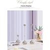 Retro Candlestick Candle Holders Metal Taper Candle Holders for Table Centerpieces Wedding Christmas Home Decorations