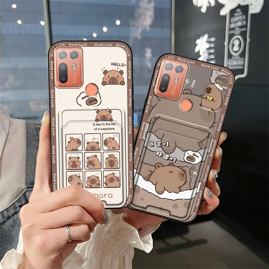 Roztomilý obal na kartu Pouzdro na telefon Pro HTC Desire 20 Plus/D20+ Nárazuvzdorný Módní design Měkké pouzdro Nárazuvzdorný Zadní kryt TPU