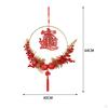 Chinese Year Hanging Pendant Charms Lunar Ornament for Window Festival Office