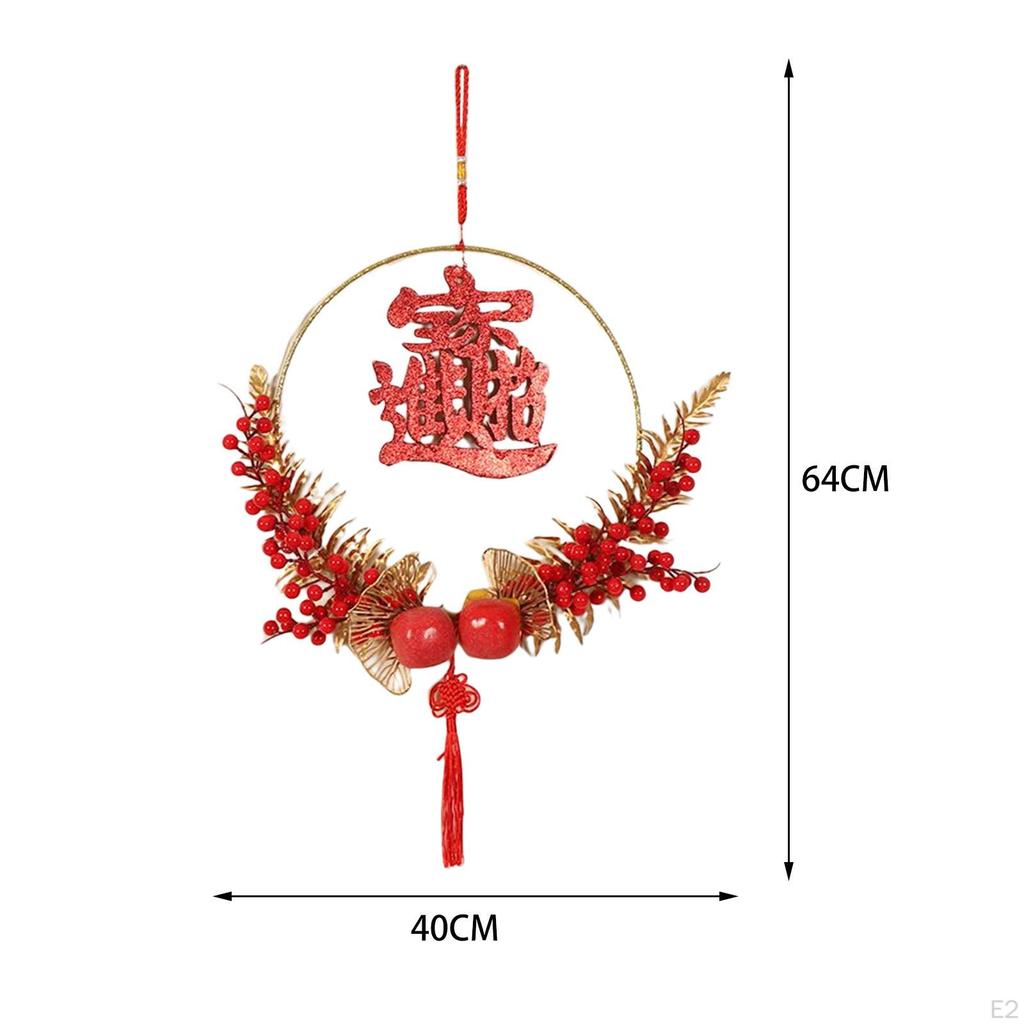 Chinese Year Hanging Pendant Charms Lunar Ornament for Window Festival Office