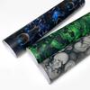 DIY Car Adhesive Vinyl Film for Motorcycle Vinyls Skull Texture Car Wraps Full Body Covering Waterproof Automotive Sticker Wrap