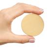 4/5/6cm Chinese Calligraphy Paperweight Round Shape Solid Brass Paper Weight Pressing Prop For Chinese Painting Art Supplies